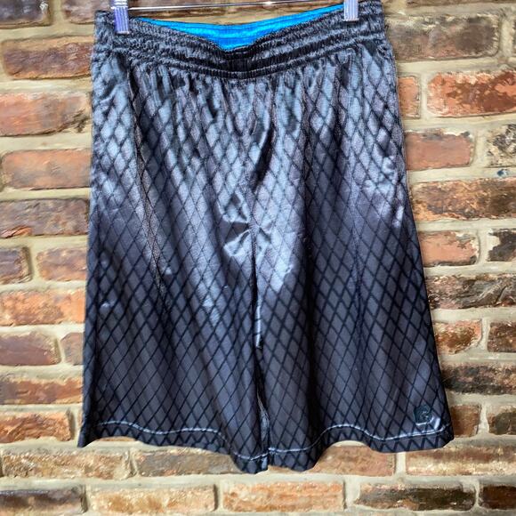 Andi Gray Printed Athletic Basketball Shorts Men's Size Medium - Picture 1 of 5